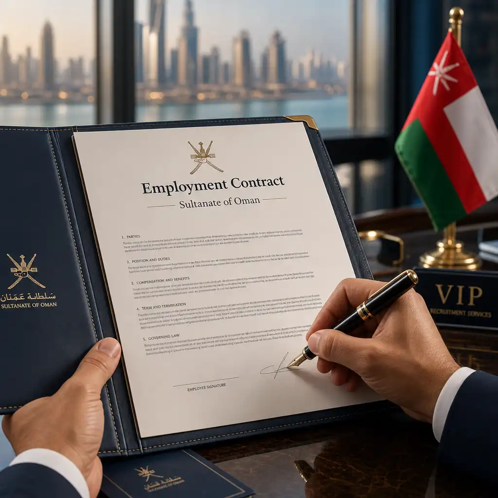 قرارداد کاری عمان